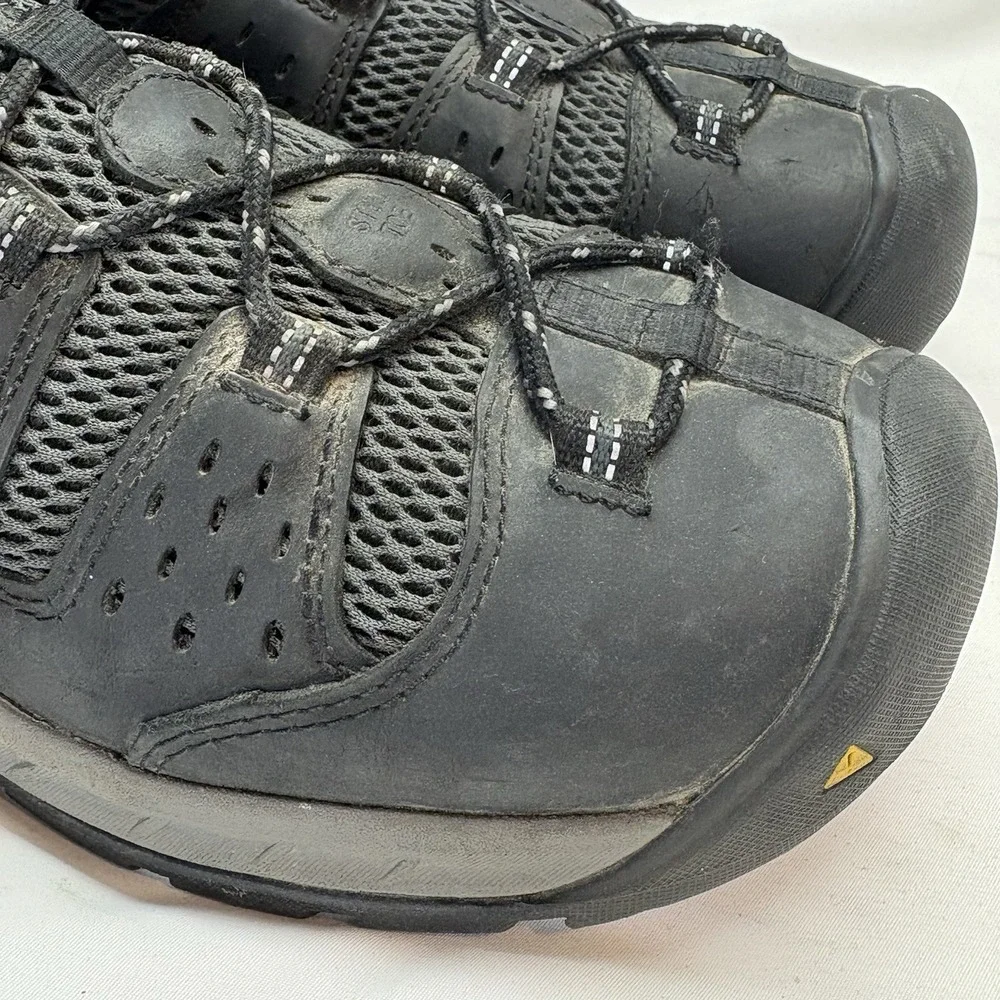Keen Atlanta Cool II Steel Toe Men's US 10.5 D Black Gray Resistant Work Boots